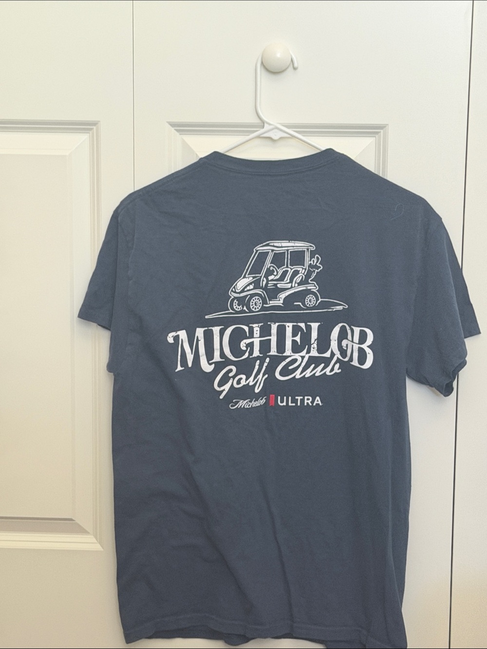 Michelob Ultra Men's Short-Sleeve Crew Tee in Navy